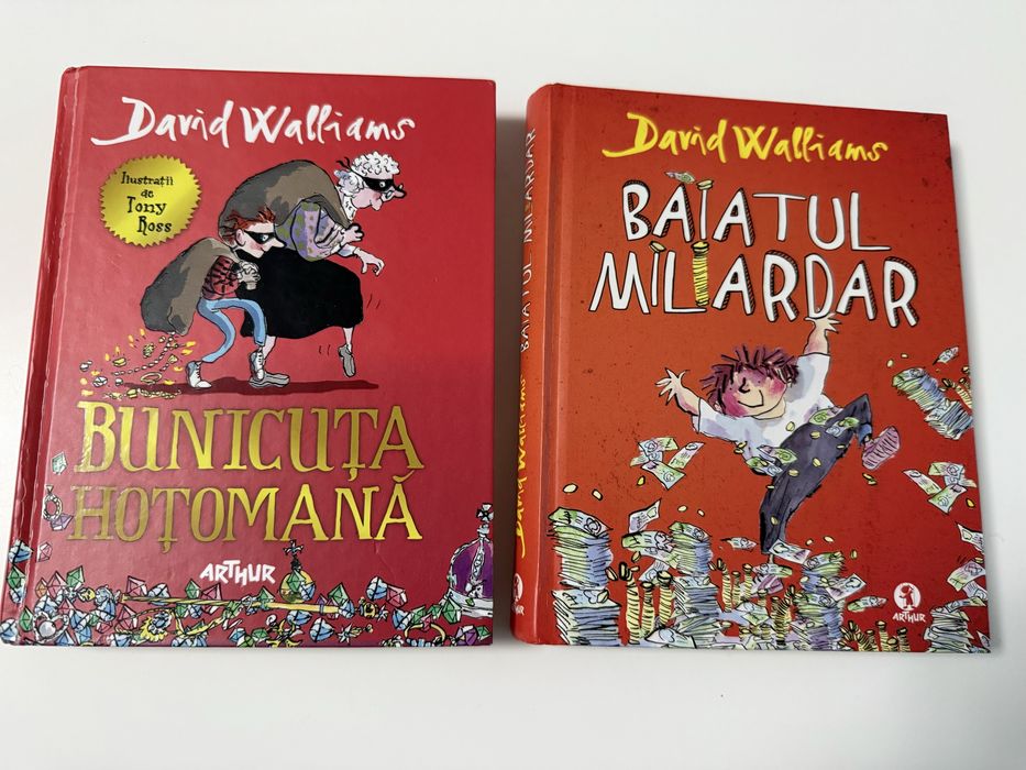 Set carti: Bunicuta Hotomana si Baiatul Miliardar