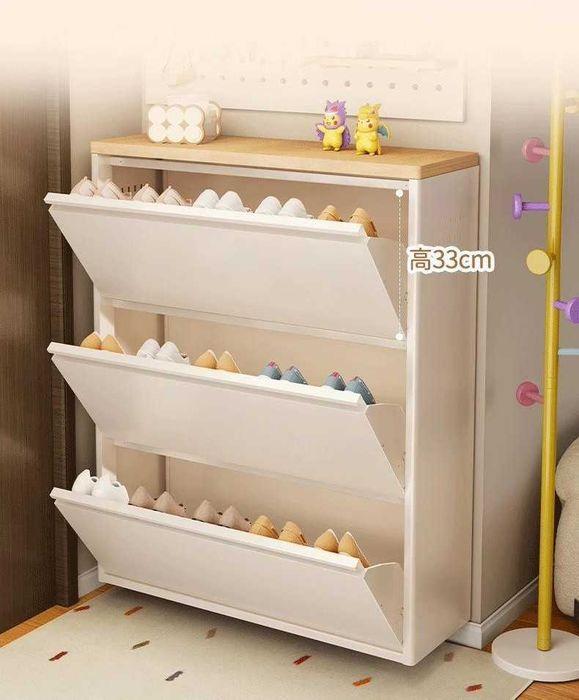 Обувной шкаф за дверь – металл/ Современный стальной шкаф для обуви