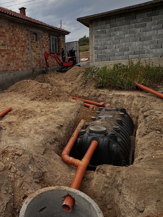 Еко Септична Яма Септичен Резервоар Пречиствателни Станции Дренажи