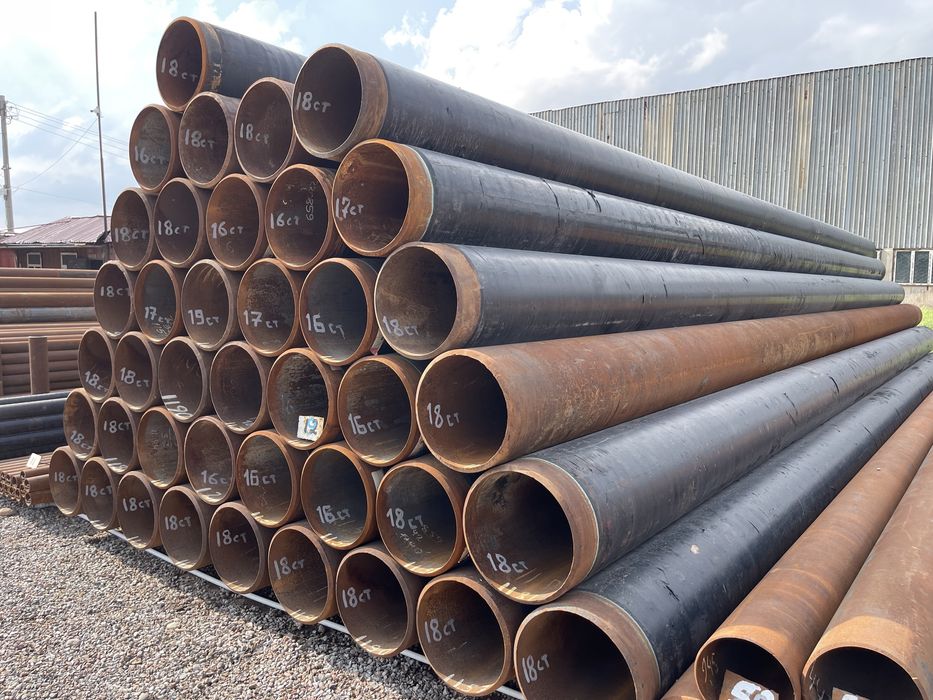 Стальная труба металлическая Д-127х4-5-6-8мм новая со склада Ташкента