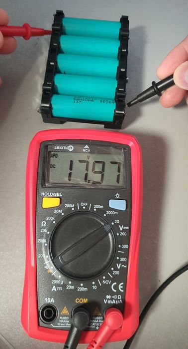 5 Acumulatori Samsung 18650 LI-ION 2000mA, descarcare 22A, set 5 buc.