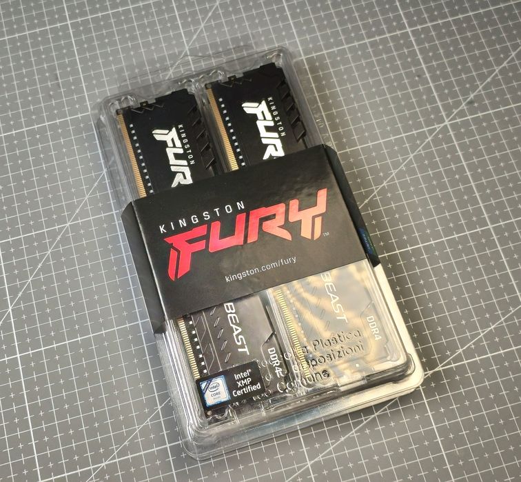 Kit RAM 128GB DDR4 3600MHz 4×32GB Intel AMD Threadripper Ai LLM 70B