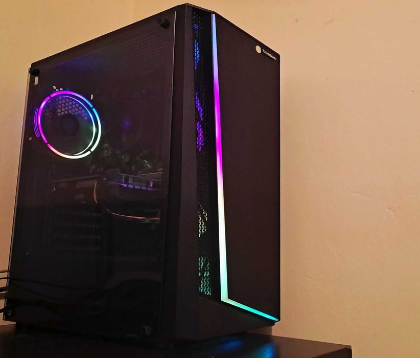 RYZEN 5 4500,GTX 1650 – Гейминг PC Отлично състояние + цял  комплект