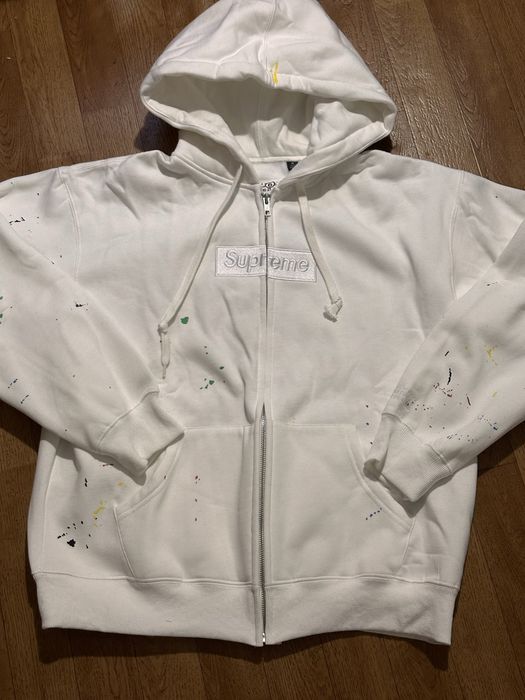 Supreme MM6 Maison Margiela Box Logo Zip Up