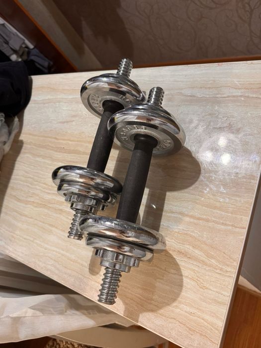 Гантели 10 кг на две руки