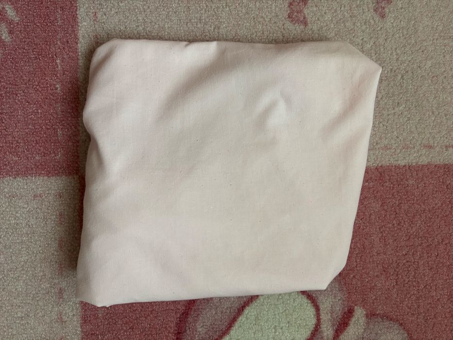 Cearsaf impermeabil si cearsaf bumbac 120x60