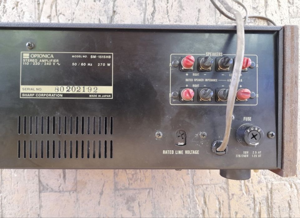 Optonica Sharp SM-1515 ( linie / instrumente )