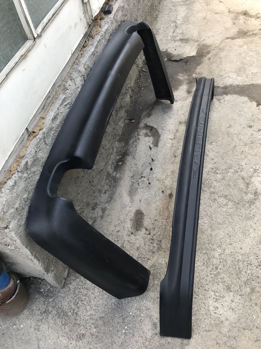 Накладки на бампера BMW E38 перед зад