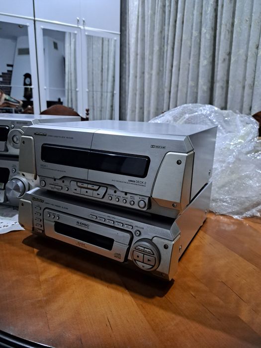 Technics: двухкассетная
