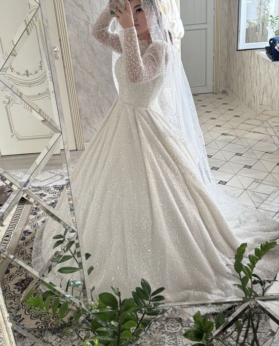 свадебное платье