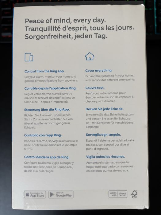 Ring Alarm System with siren