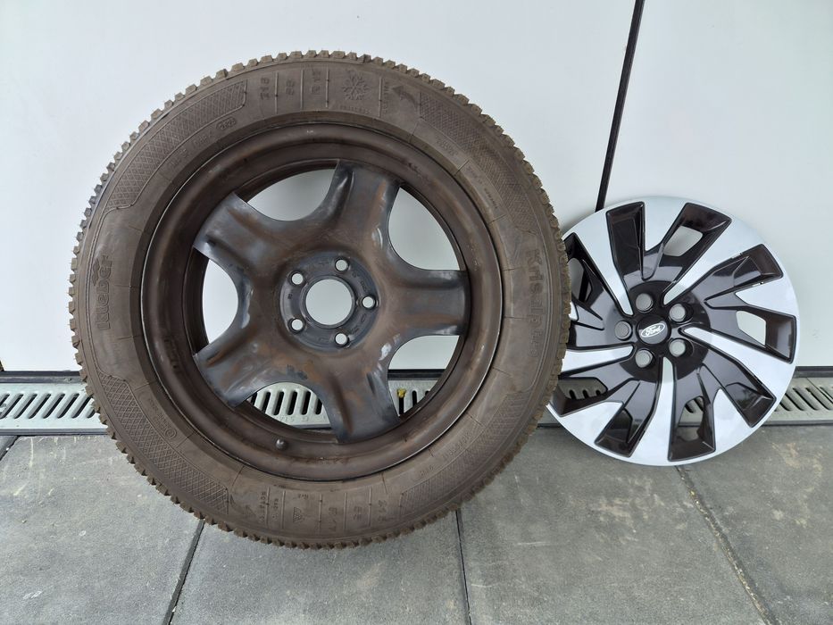 Set 4 Roți Complete Ford 17" – Jante Structurale + Anvelope Iarnă Kleber DOT 2023