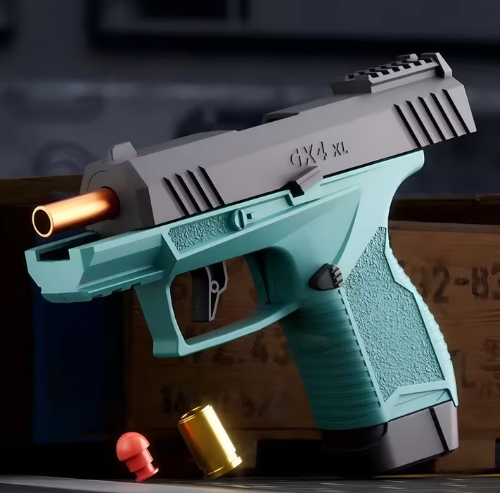 Pistol de Jucărie Gx4 cu Tragere Continuă Model Educațional