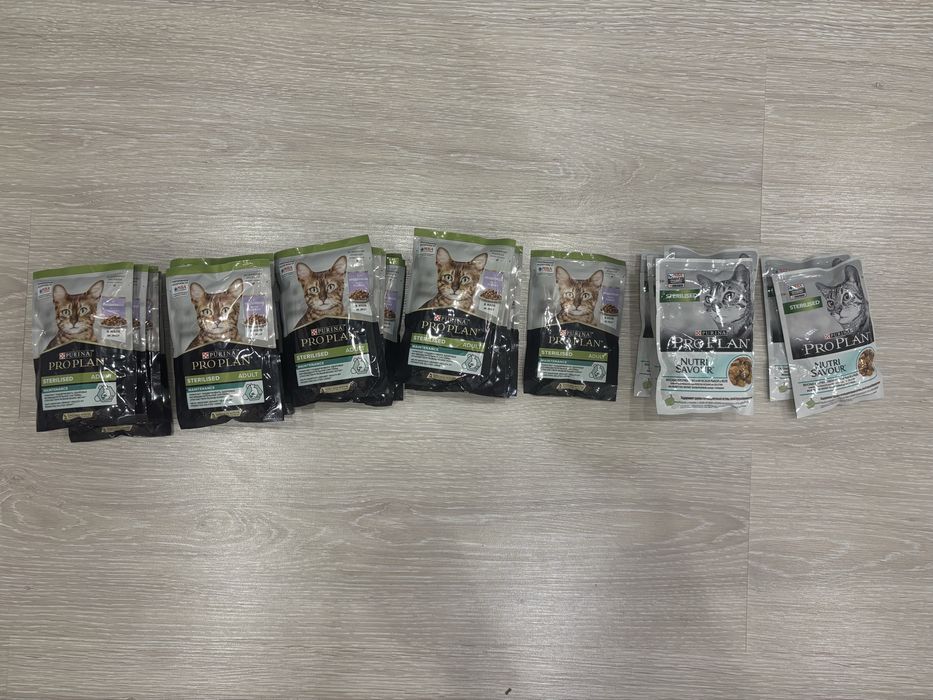 Кошачий корм ProPlan желе с индейкой и океанической рыбой