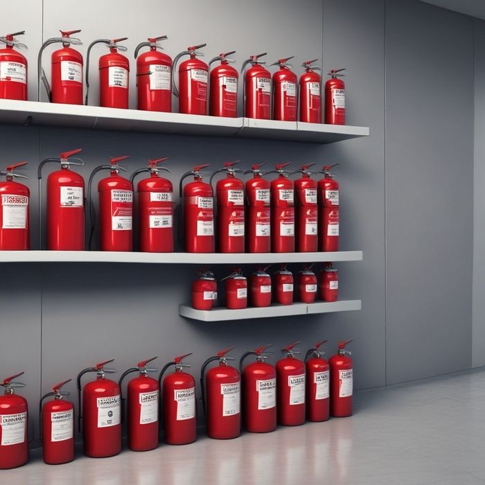 Огнетушители в ассортименте