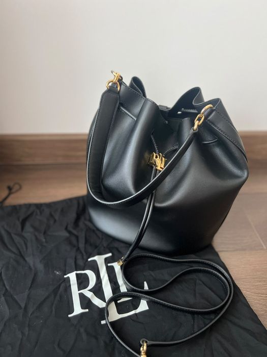 Оригинална LAUREN RALPH LAUREN – Andie leather bag