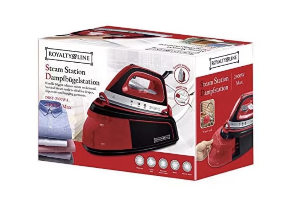Гладачна станция ROYALTY LINE 2300W + 1 ГОДИНА ГАРАНЦИЯ