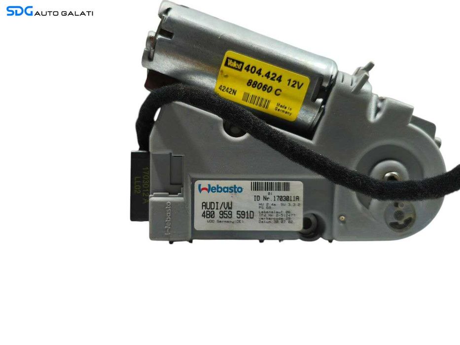 Motor Motoras Actionare Trapa Audi A3 8L 1997 - 2003 Cod 4B0959591D [LR1383]