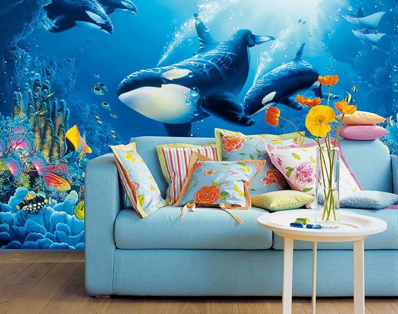 3д фотообои для вас ваших близких