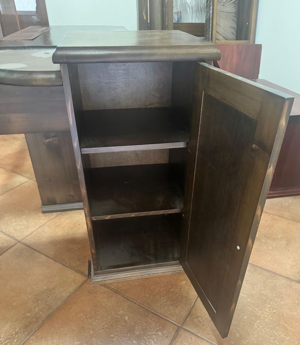 masa machiaj lemn masiv plus oglinda