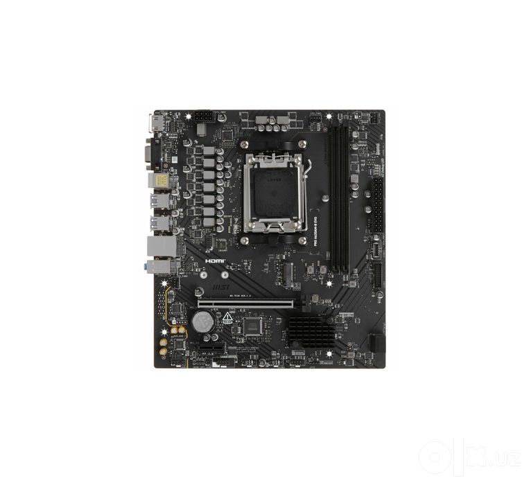 - Материнская плата MSI PRO A620M-B EVO AM5