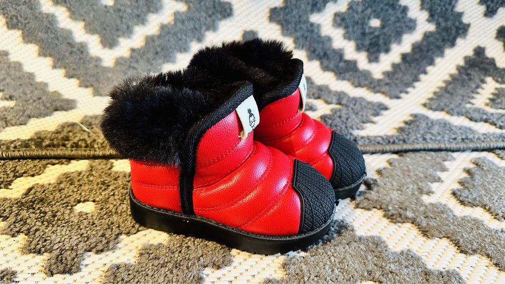 Ghete imblanite copii stil UGG