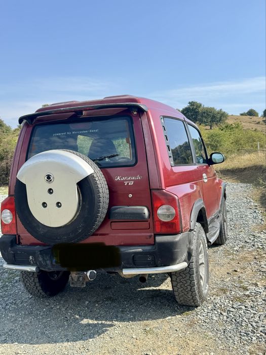 Korando 2003 4x4 Mercedes OM661 Autoutilitare