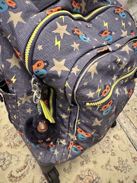 Ghiozdan cu 4 roti Rucsac Troller original pentru scoala sau drumetii