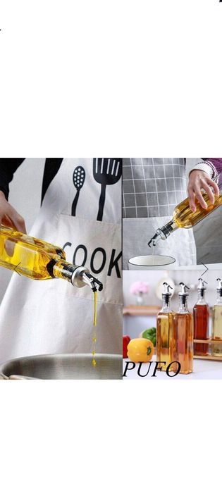 Set 2 Recipiente Ulei Otet 580 ml