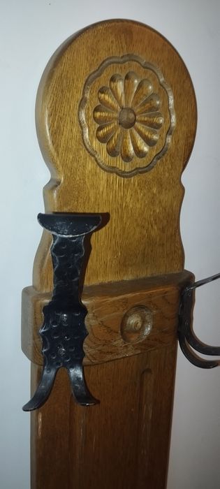 Закачалка за дрехи масив, ковано желязо