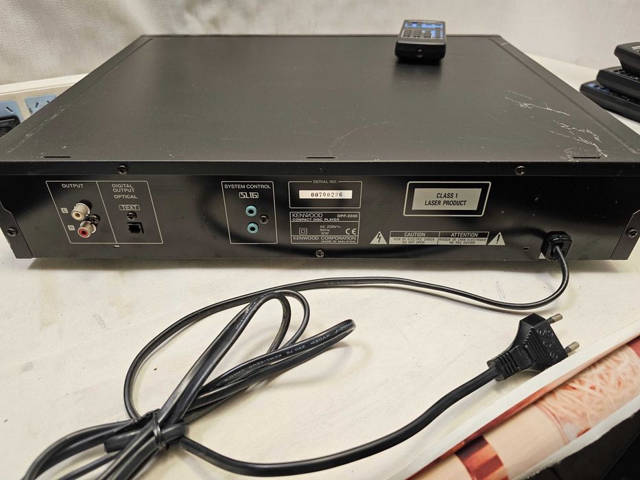 CD Player Kenwood DPF-2030 - Telecomandă Originală RC-P0715 - Ieșire Optică