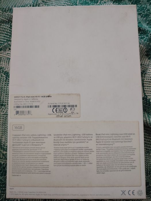 Планшет apple mini
