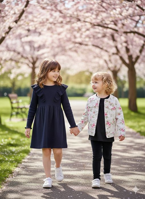 Лот дрехи момиче Benetton,  LC Waikiki, H&M, Molo