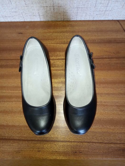 Серые туфли, размер 35