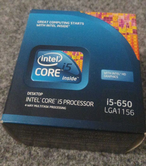 Продается процессор i5 650 (сокет 1156)