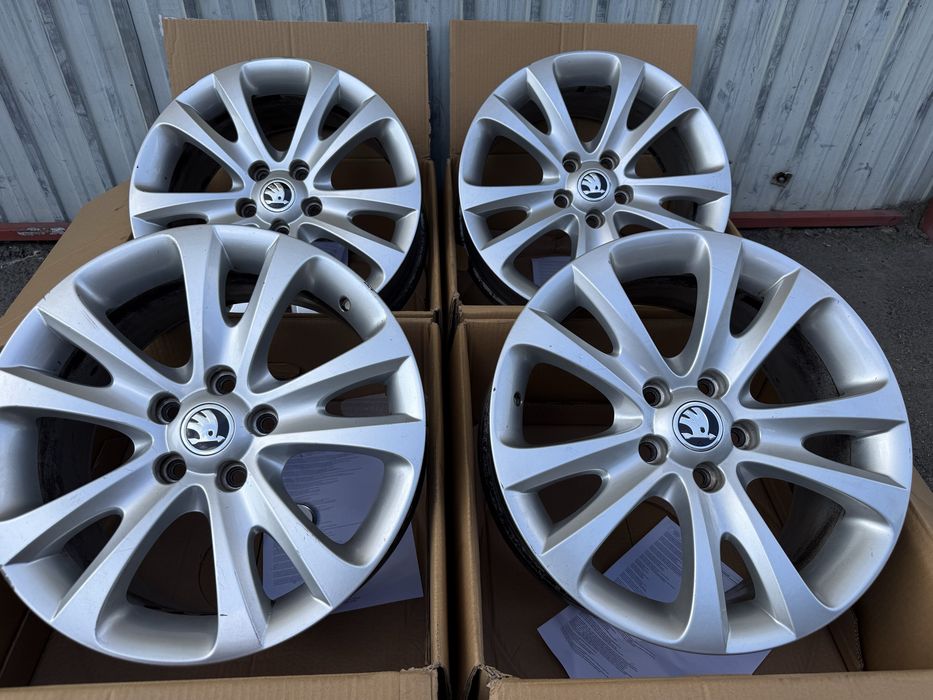 Jante aliaj originale SKODA Octavia Superb Karok - 5x112 R17