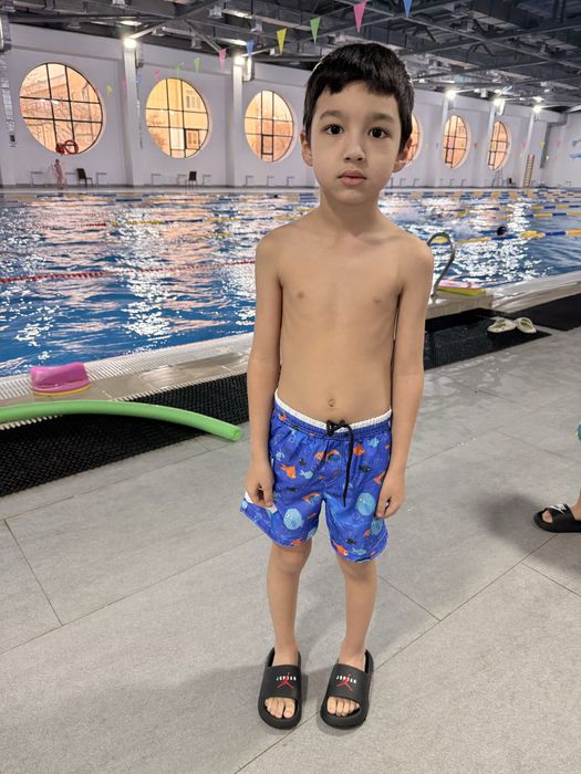 Плавание для детей в зимнем бассейне