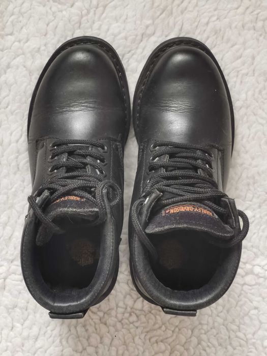 Ghete fete autentice brand Harley-Davidson bocanci baieti piele