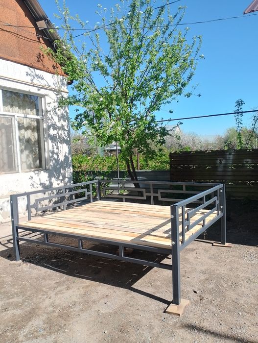 Топчан разборный металлический с доставкой на дом