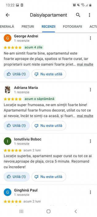 apartament MAMAIA nord