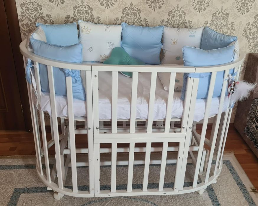 Кровать 7в1 манеж