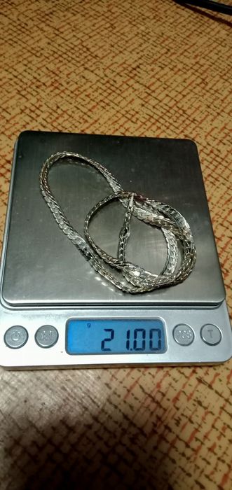 Цепочка серебро 21 грам.