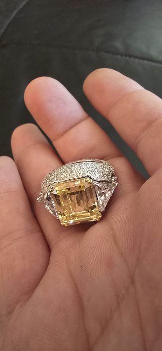 Inel dublu extraordinar argint