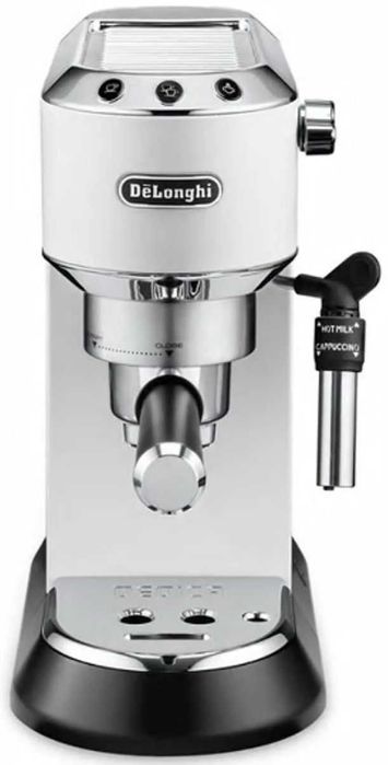 Кафемашина с ръкохватка DeLonghi Dedica EC685.W Бяла
