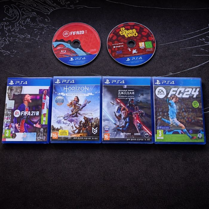 Продам диски на PlayStation 4 и 5