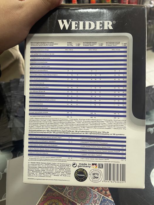 Mega mass 4000 3kg samarqand