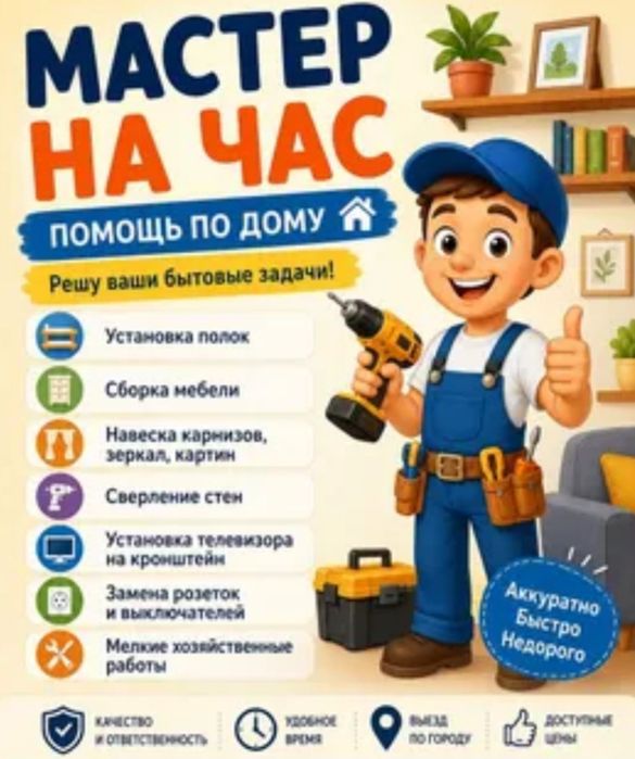 Муж на час мастер 24/7
