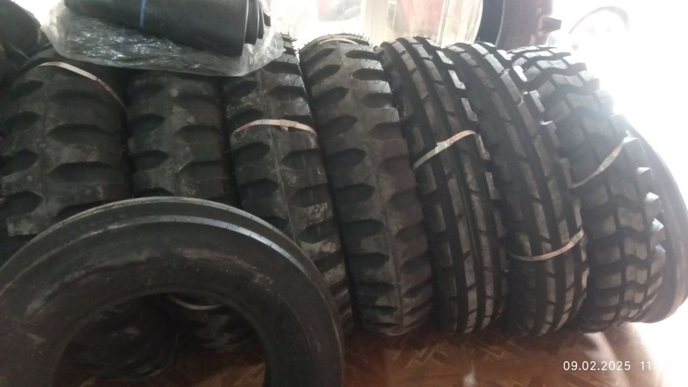 Трактор прицеп балон размер 9-16 с камерой Индия