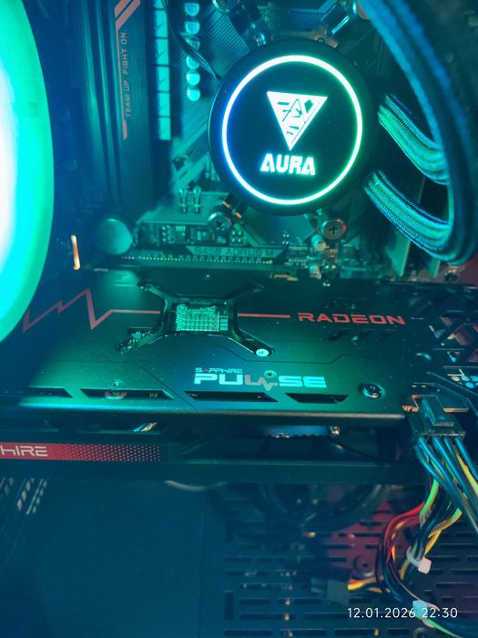 Геймърски Ryzen 5 5600X, RX 7600 8GB, RAM 16GB DDR4 3200