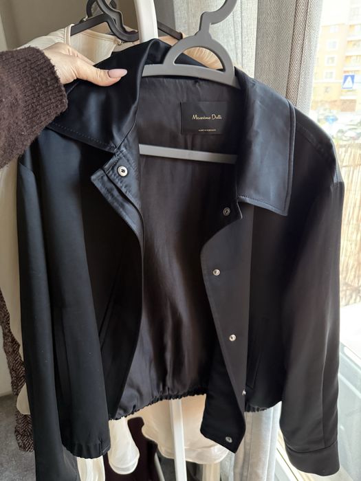 massimo dutti чисто ново сатенено яке